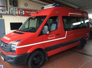 Mannschaftstransportwagen der Feuerwehr Biberach Mannschaftstransportwagen der Feuerwehr Biberach